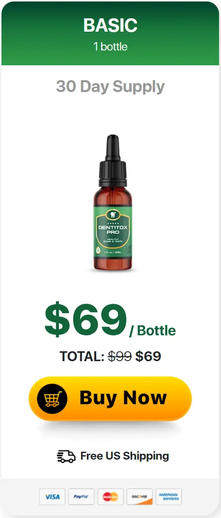 Dentitox Pro 2-Bottle Price